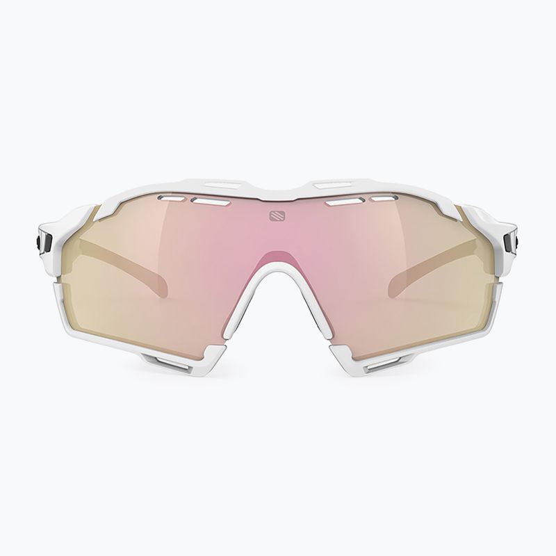 Sonnenbrille Rudy Project Cutline white gloss/multilaser rosegold 2