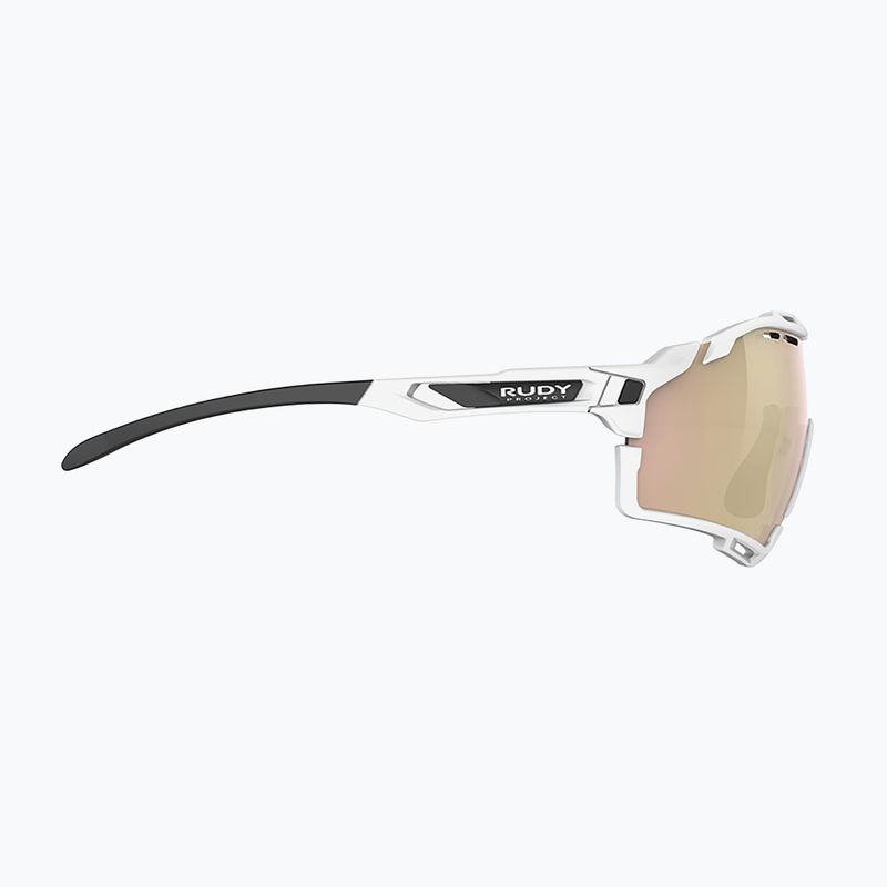Sonnenbrille Rudy Project Cutline white gloss/multilaser rosegold 6
