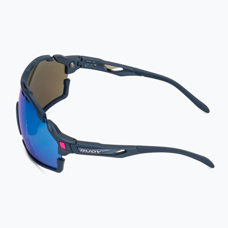 Sonnenbrille Rudy Project Cutline cosmic blue matte/multilaser ice 4