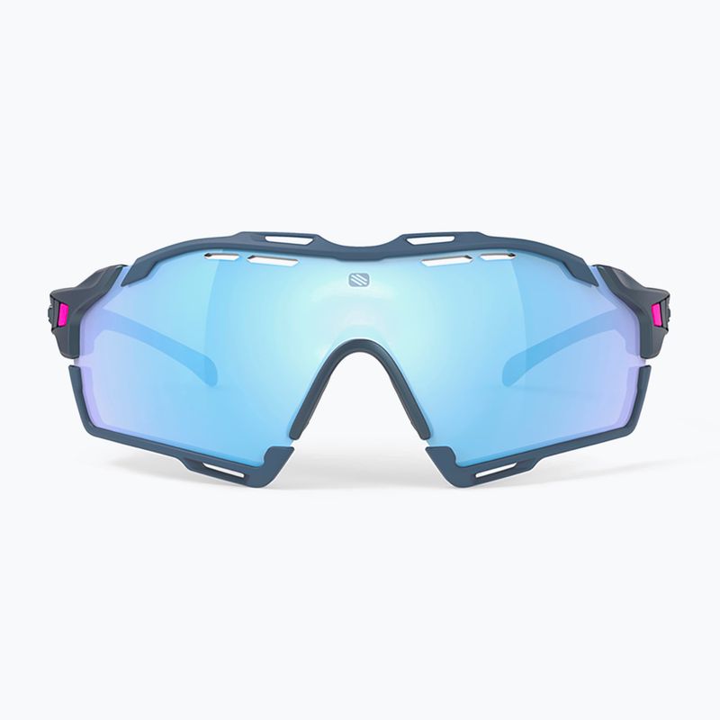 Sonnenbrille Rudy Project Cutline cosmic blue matte/multilaser ice 2