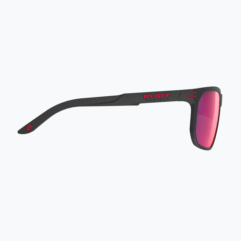 Sonnenbrille Rudy Project Soundrise polar 3fx hdr multilaser red/black matte 3