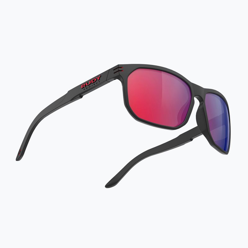 Sonnenbrille Rudy Project Soundrise polar 3fx hdr multilaser red/black matte 4