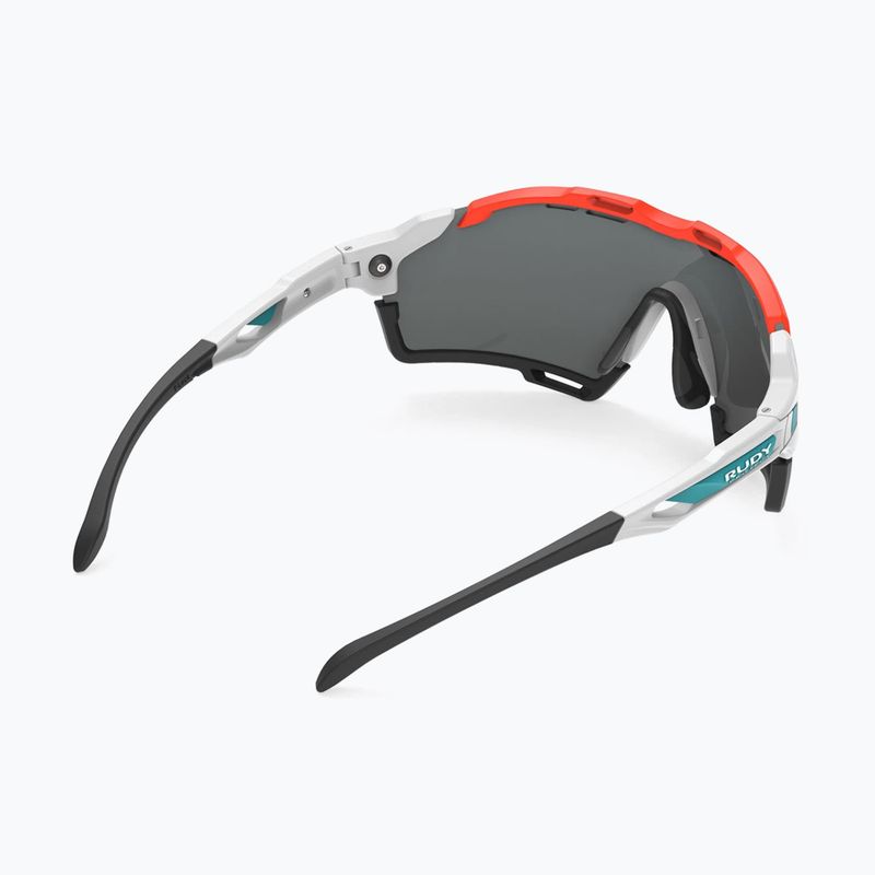 Rudy Project Cutline Pchoto weiß matt / Multilaser rot Sonnenbrille SP6338780001 5