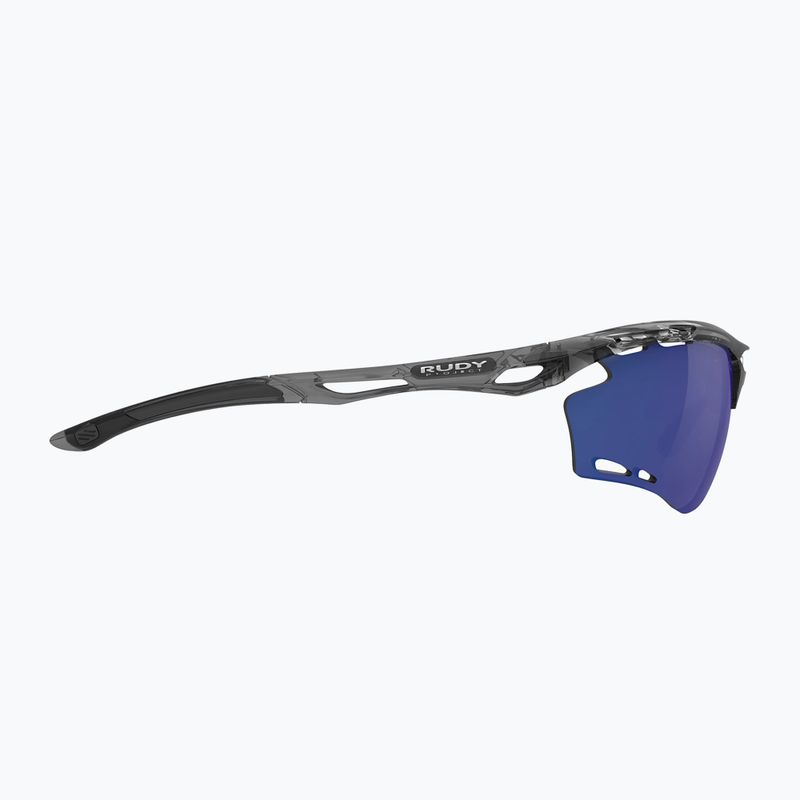 Sonnenbrille Rudy Project Propulse crystal ash/multilaser deep blue 3