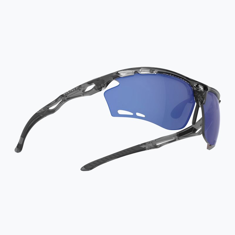 Sonnenbrille Rudy Project Propulse crystal ash/multilaser deep blue 4