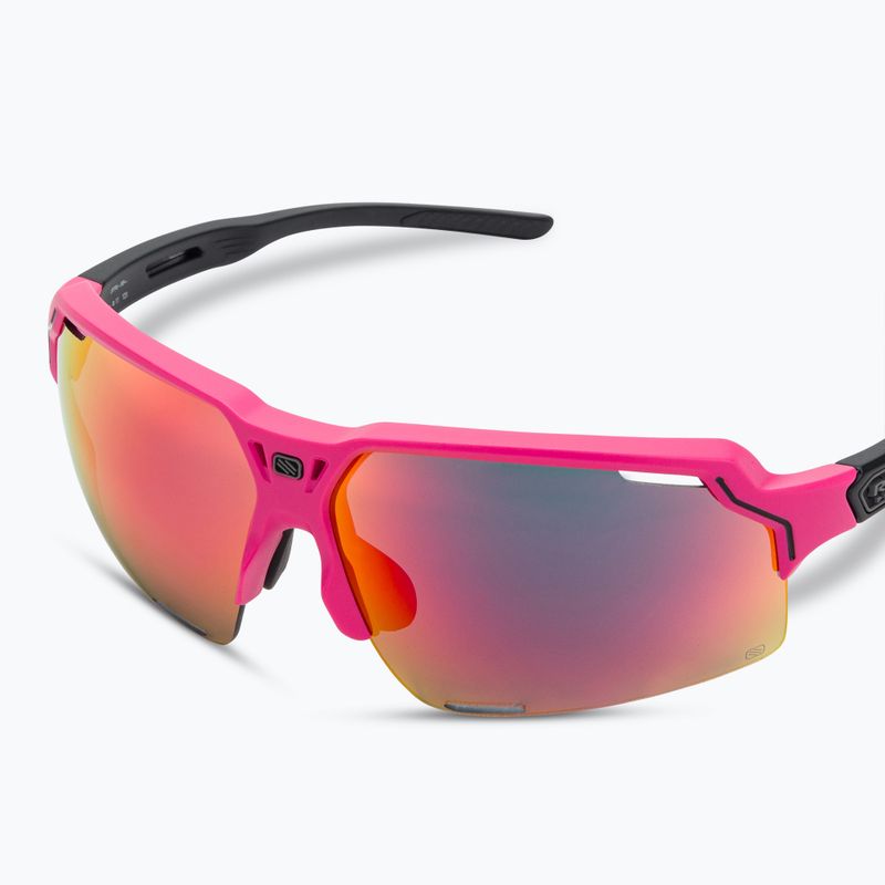 Rudy Project Deltabeat rosa fluo / schwarz matt / multilaser rot Sonnenbrille SP7438900001 5