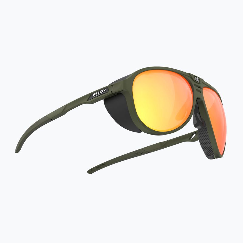 Sonnenbrille Rudy Project Stardash multilaser orange/olive matte 4