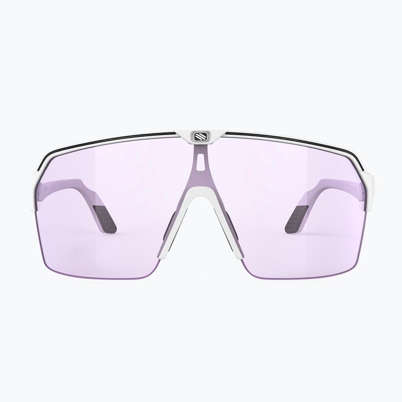 Sonnenbrille Rudy Project Spinshield Air white matte/impactx photochromic 2 laser purple 2