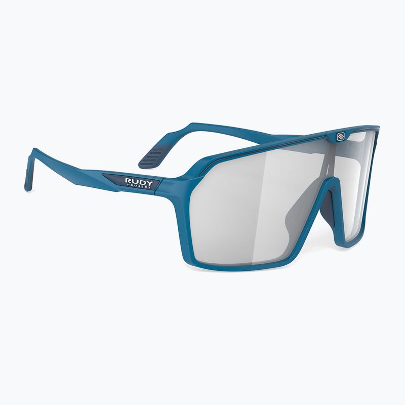 Sonnenbrille Rudy Project Spinshield pacific blue matte/imp pchotochromatic 2 laser balck