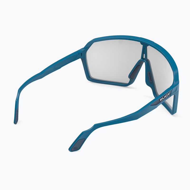 Sonnenbrille Rudy Project Spinshield pacific blue matte/imp pchotochromatic 2 laser balck 5