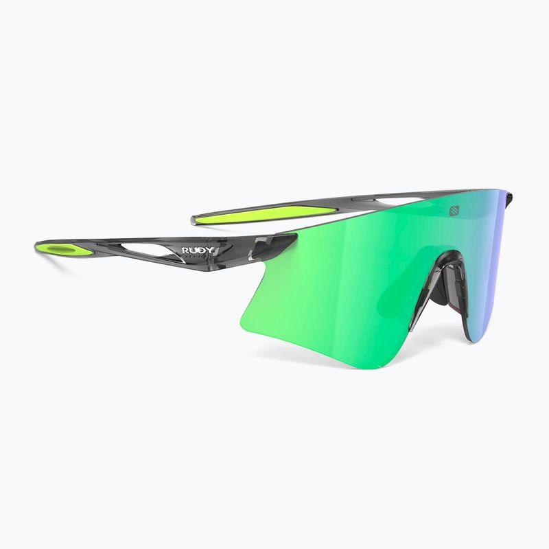 Sonnenbrille Rudy Project Astral crystal ash/multilaser green