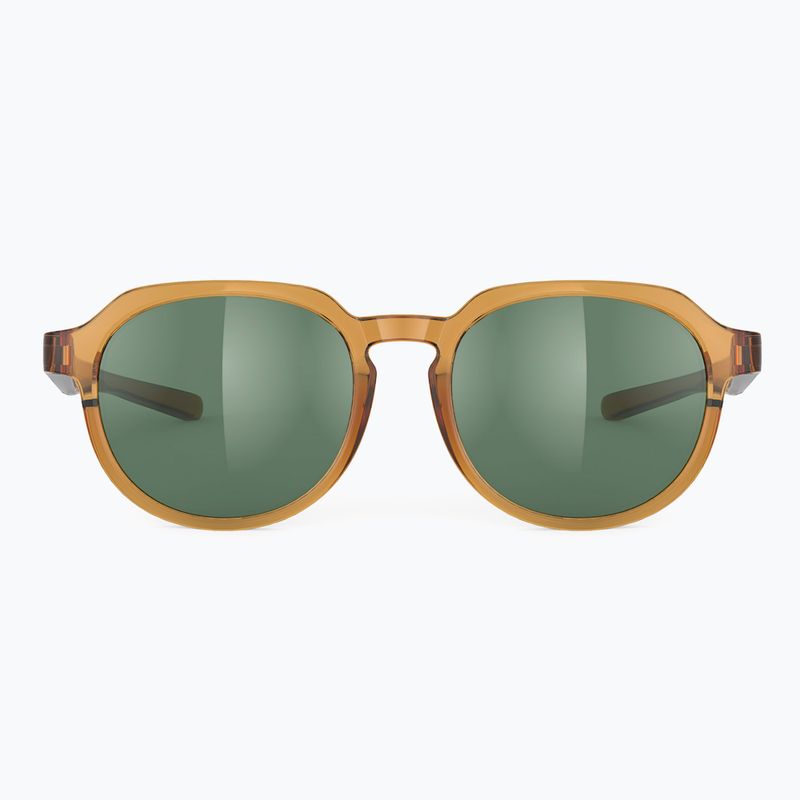 Rudy Project Glamshady Kristall Butterscotch Glanz/grüne Sonnenbrille 2