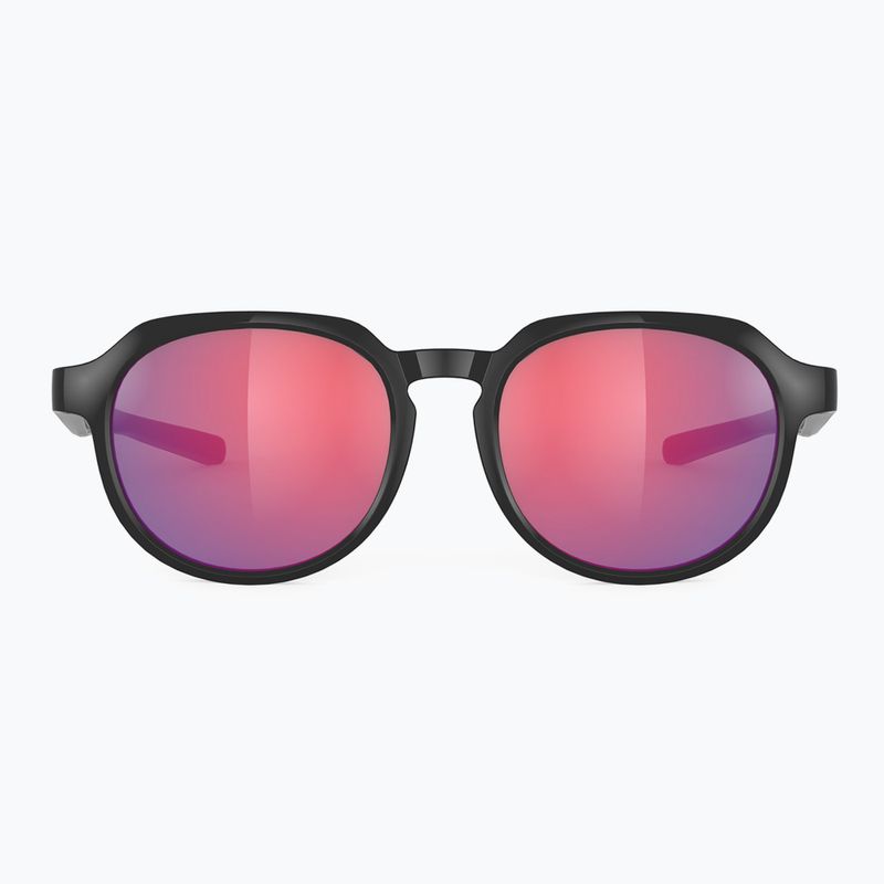 Rudy Project Glamshady schwarz glänzend/polar 3fx hdr multilaser rot Sonnenbrille 2