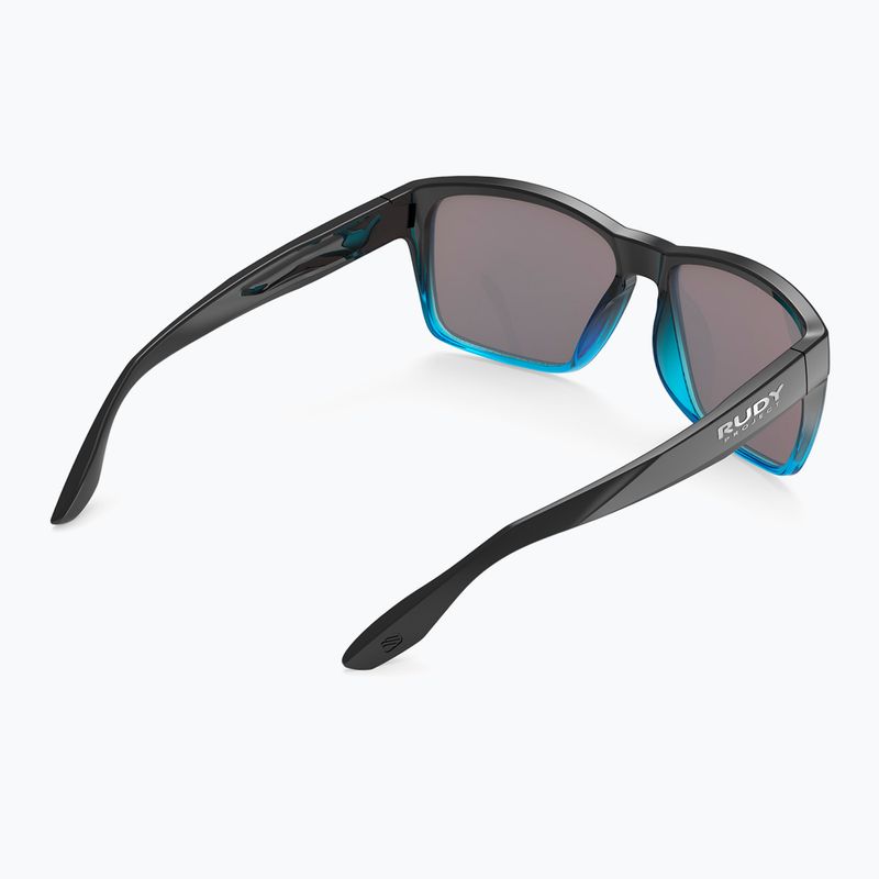 Rudy Project Spinhawk Edge schwarz fade crystal azure gloss/multilaser ice Sonnenbrille 5
