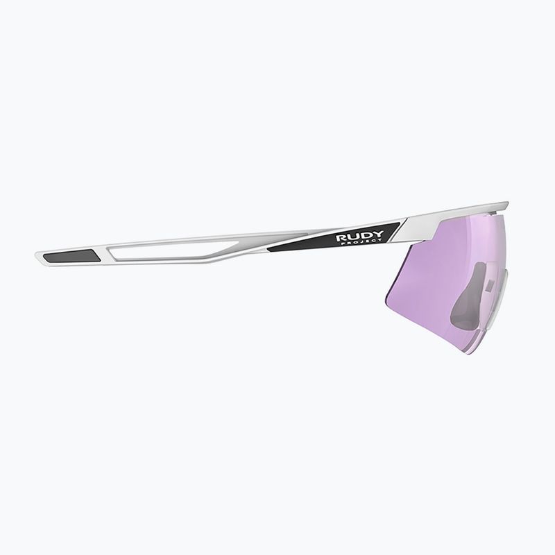 Sonnenbrille Rudy Project Turbolence white matte/impactx photochromic 2 laser purple 4