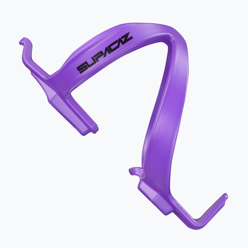SUPACAZ Fly Cage Poly neon lila Flaschenhalter 2