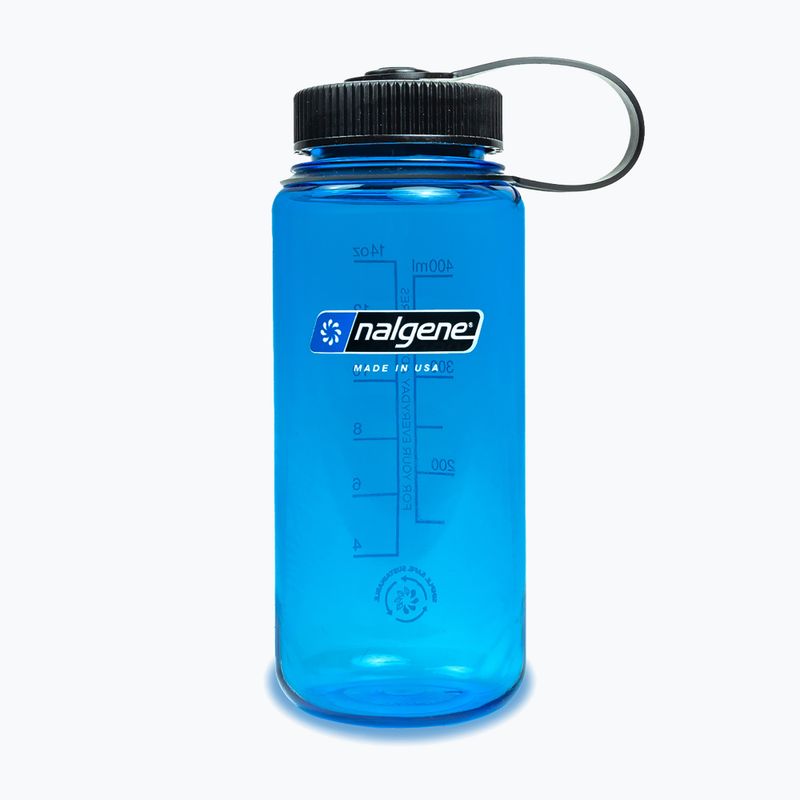 Nalgene Wide Mouth 473 ml schieferblaue Flasche