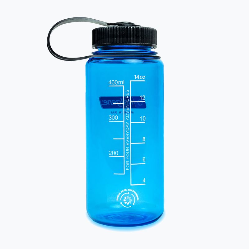 Nalgene Wide Mouth 473 ml schieferblaue Flasche 2