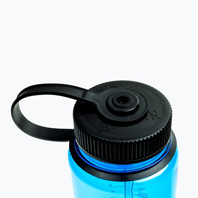 Nalgene Wide Mouth 473 ml schieferblaue Flasche