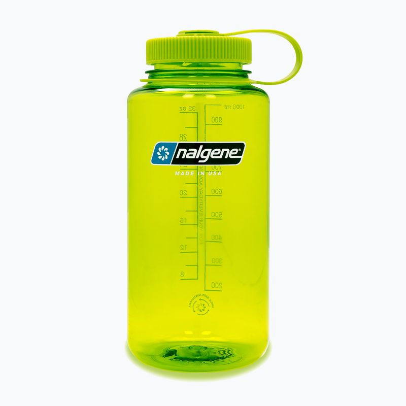 Nalgene Wide Mouth Sustain 1L grün Reiseflasche 2020-3532