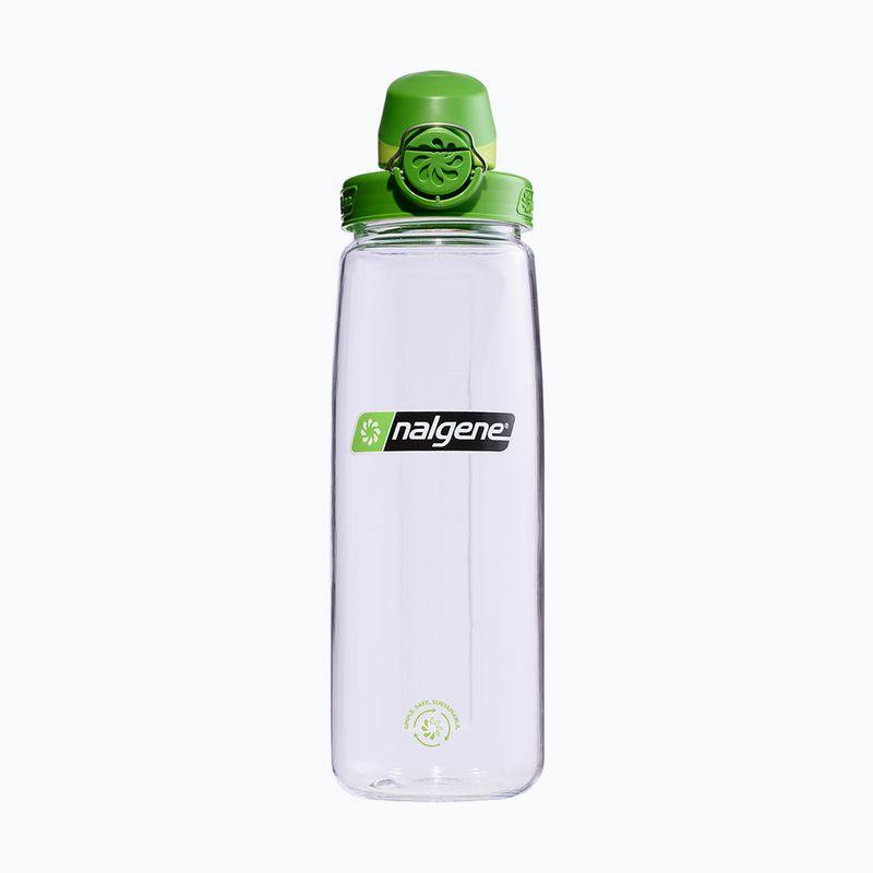Nalgene On The Fly Trinkflasche 740 ml klar/grüner Deckel