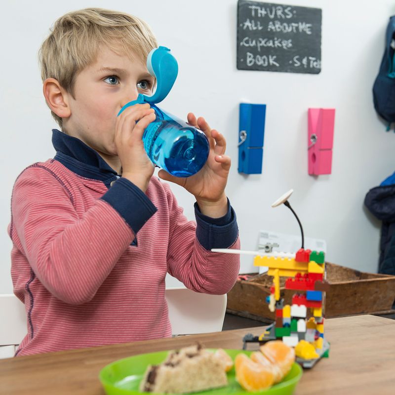 Nalgene On The Fly Kids 355ml Schiefer blau tristate Flasche 6