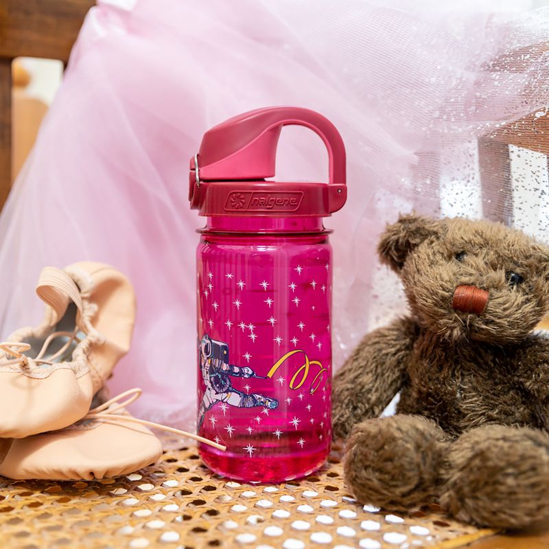Nalgene On The Fly Kids Trinkflasche pink Astronaut 5
