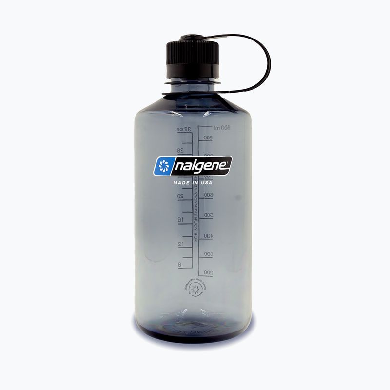 Nalgene Narrow Mouth Sustain Trinkflasche 1000 ml grau
