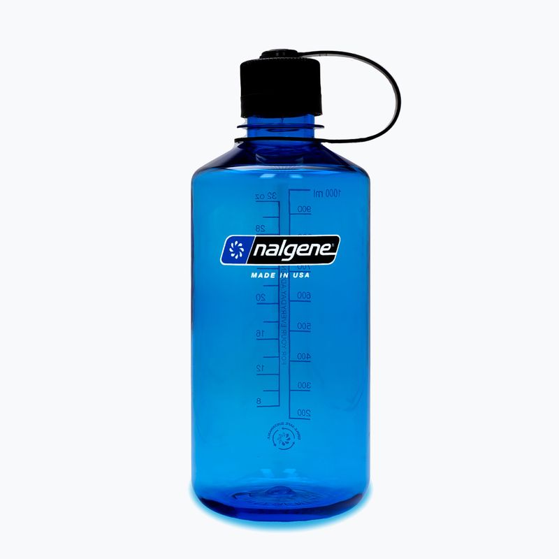 Nalgene Narrow Mouth Sustain Trinkflasche 1000 ml Schiefer