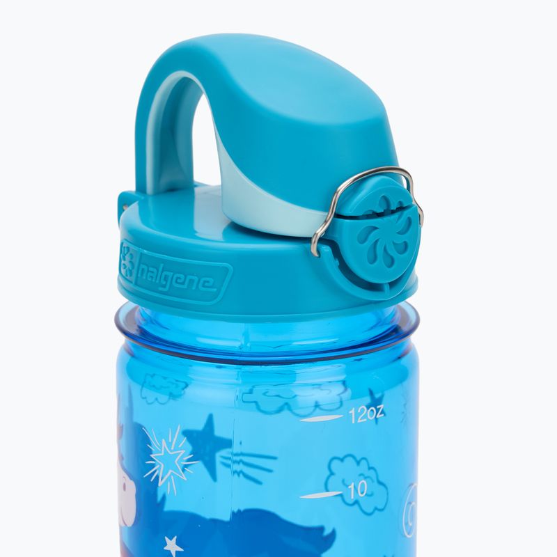 Nalgene On The Fly Kids Trinkflasche 350 ml blaues Einhorn 4