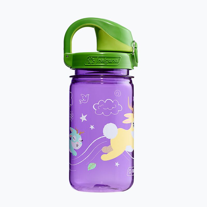 Nalgene On The Fly Kids 350 ml Reiseflasche lila Jackalope 4