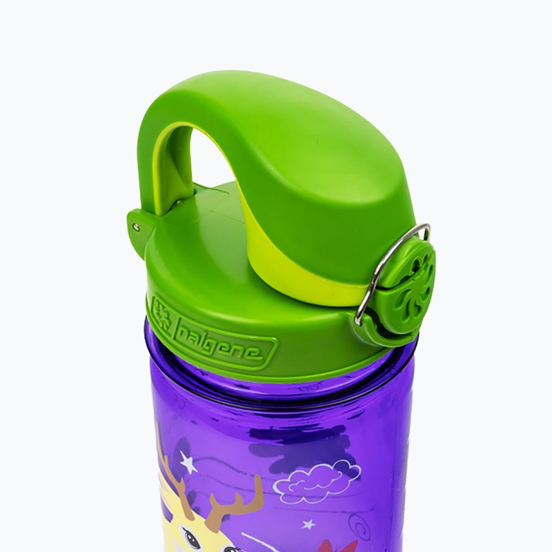 Nalgene On The Fly Kids 350 ml Reiseflasche lila Jackalope 5
