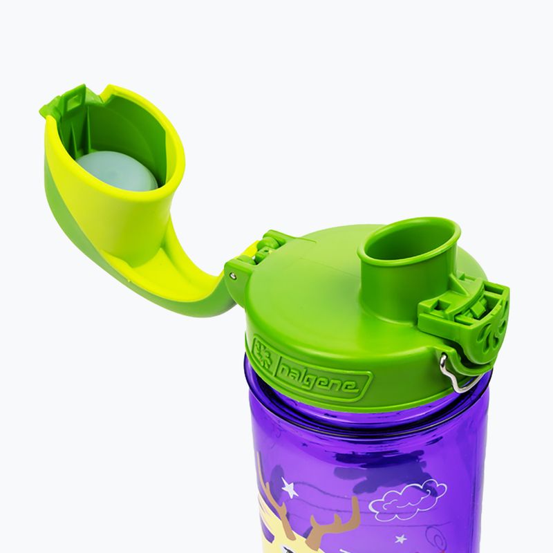 Trinkflasche Nalgene On The Fly Kids 350 ml purple jackalope 6