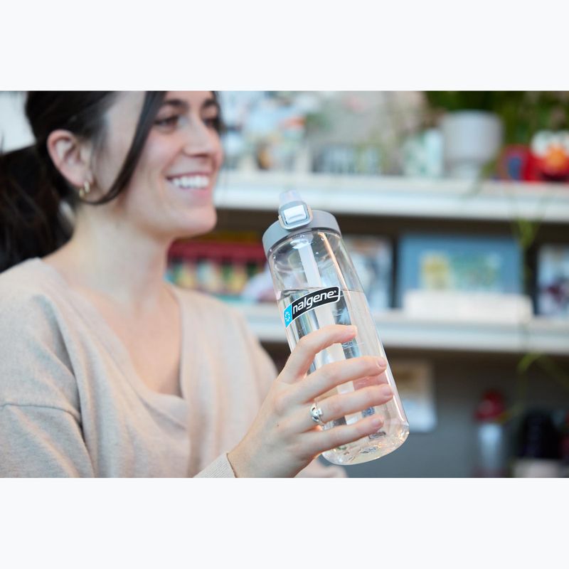 Outdoor-Trinkflasche Nalgene Straw 710 ml clear/gray 10
