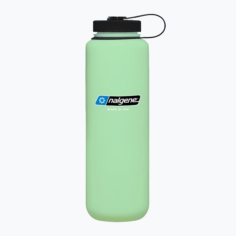 Nalgene Wide Mouth Silo Sustain 1400 ml Trinkflasche Glow