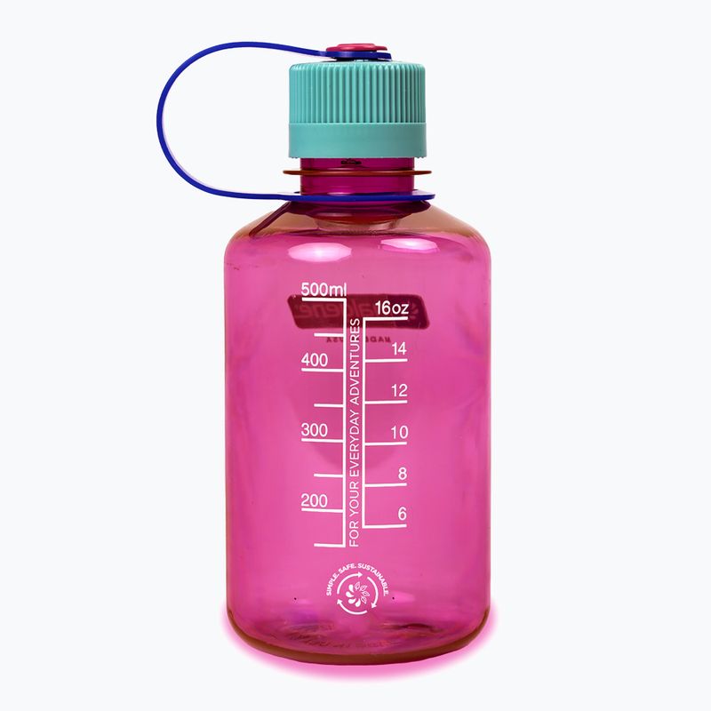 Nalgene Narrow Mouth Sustain Reiseflasche 500 ml electric magenta 2