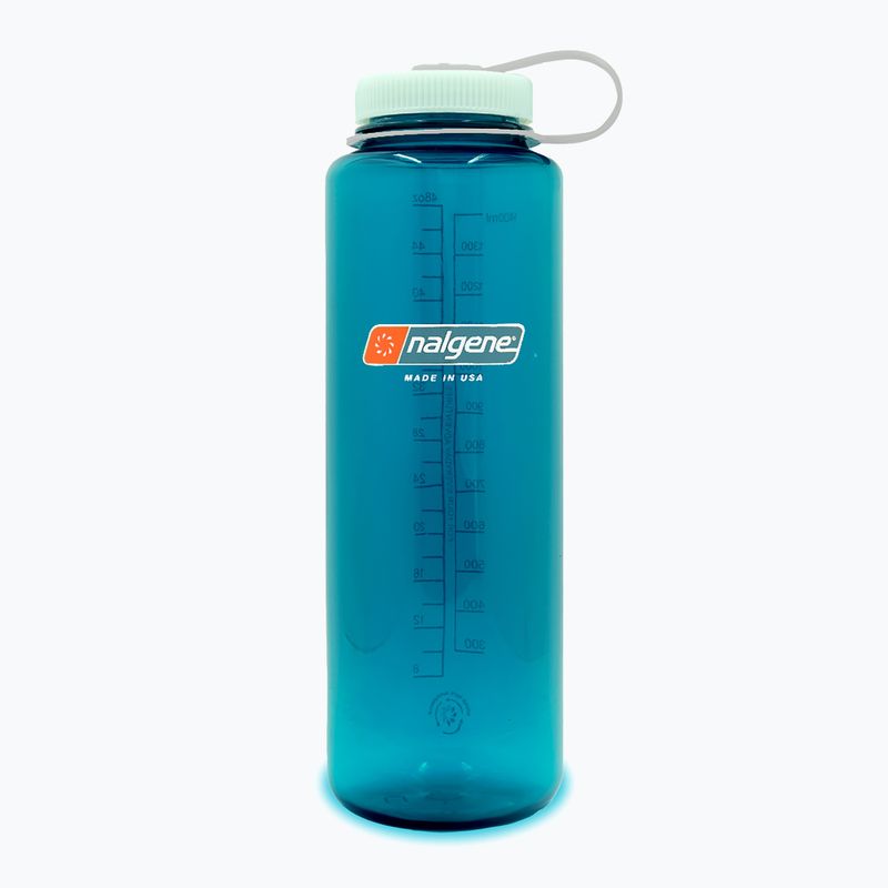Nalgene Wide Mouth Silo Sustain 1400ml Forelle Reiseflasche