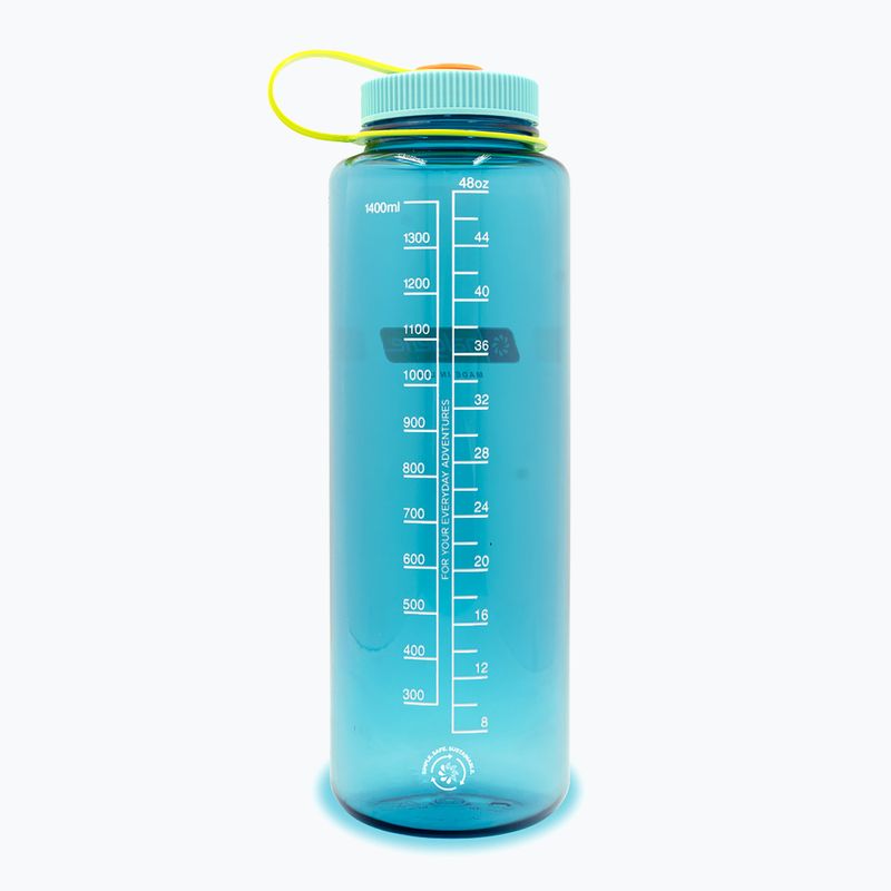 Nalgene Wide Mouth Silo Sustain 1400 ml cerulean Reiseflasche 2