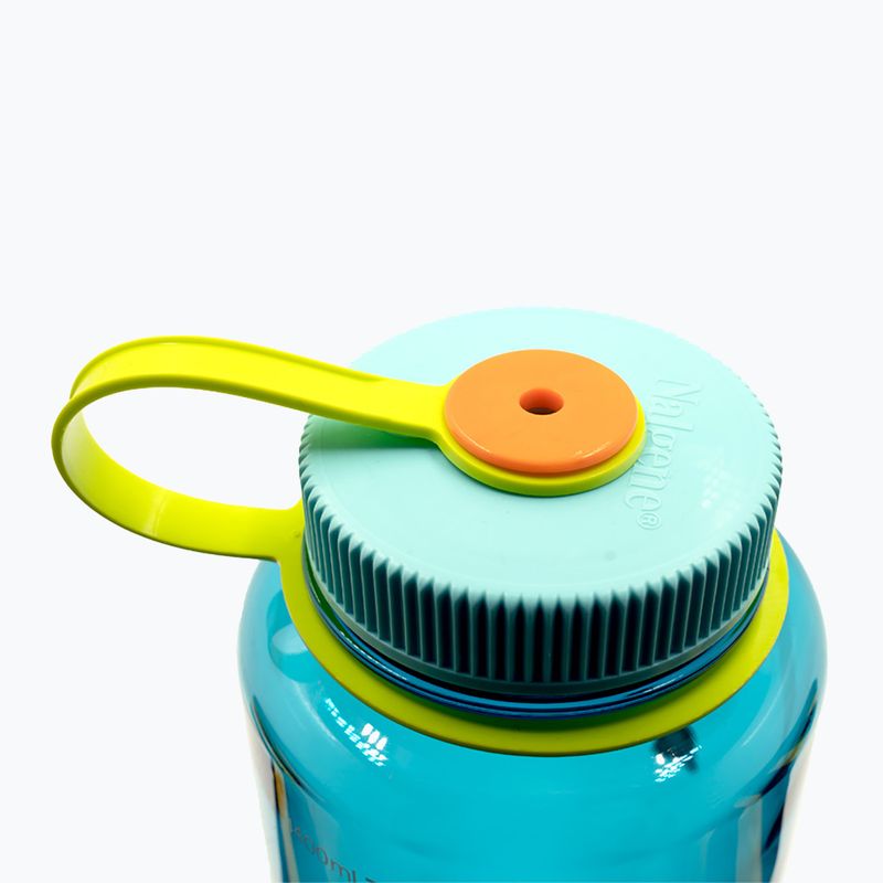 Nalgene Wide Mouth Silo Sustain 1400 ml cerulean Reiseflasche 3