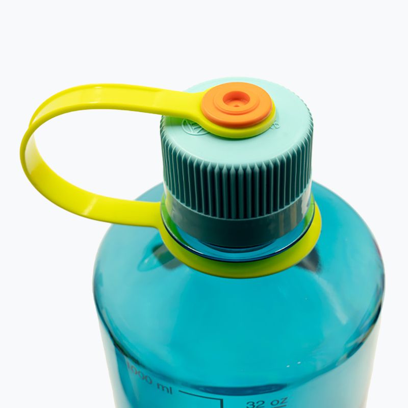 Nalgene Narrow Mouth Sustain Reiseflasche 1000 ml cerulean 3