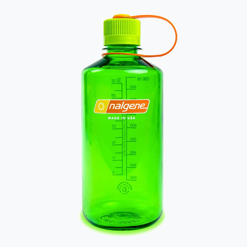 Nalgene Narrow Mouth Sustain Reiseflasche 1000 ml Melone Ball