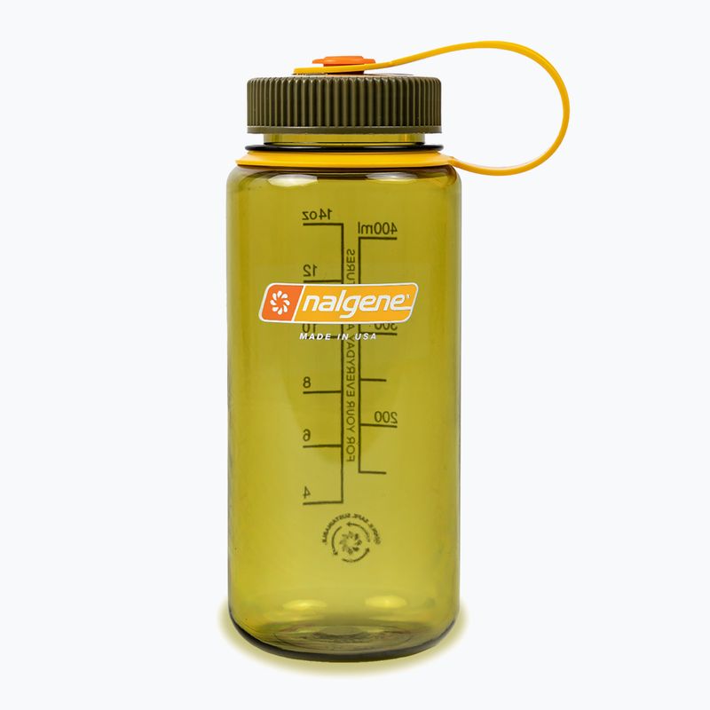 Nalgene Wide Mouth Sustain 500 ml Oliven-Reiseflasche 2