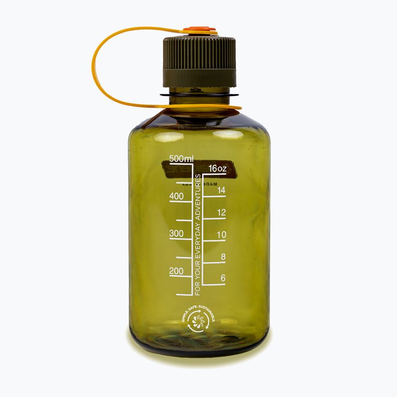 Nalgene Narrow Mouth Trist Flasche 473 ml oliv 2