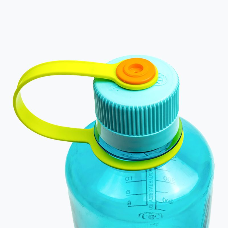 Nalgene Narrow Mouth Sustain Reiseflasche 500 ml cerulean