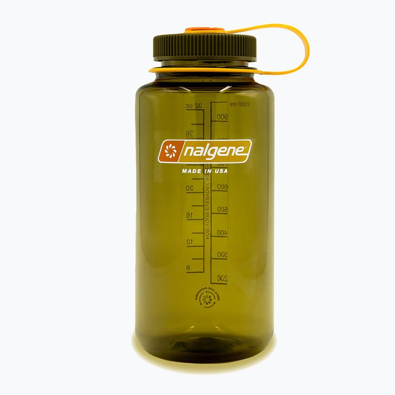Nalgene Wide Mouth Sustain 1L grün Reiseflasche 2020-0232