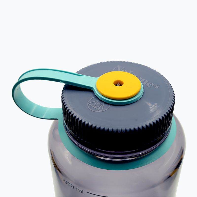 Nalgene Wide Mouth Sustain Trinkflasche 1000 ml Aubergine 3