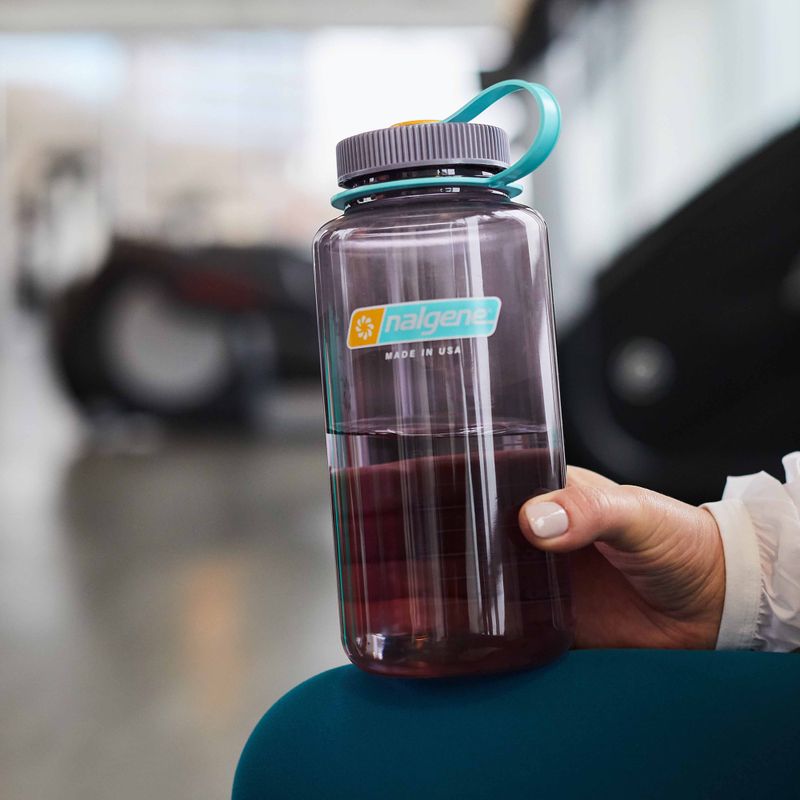 Nalgene Wide Mouth Sustain Trinkflasche 1000 ml Aubergine 5