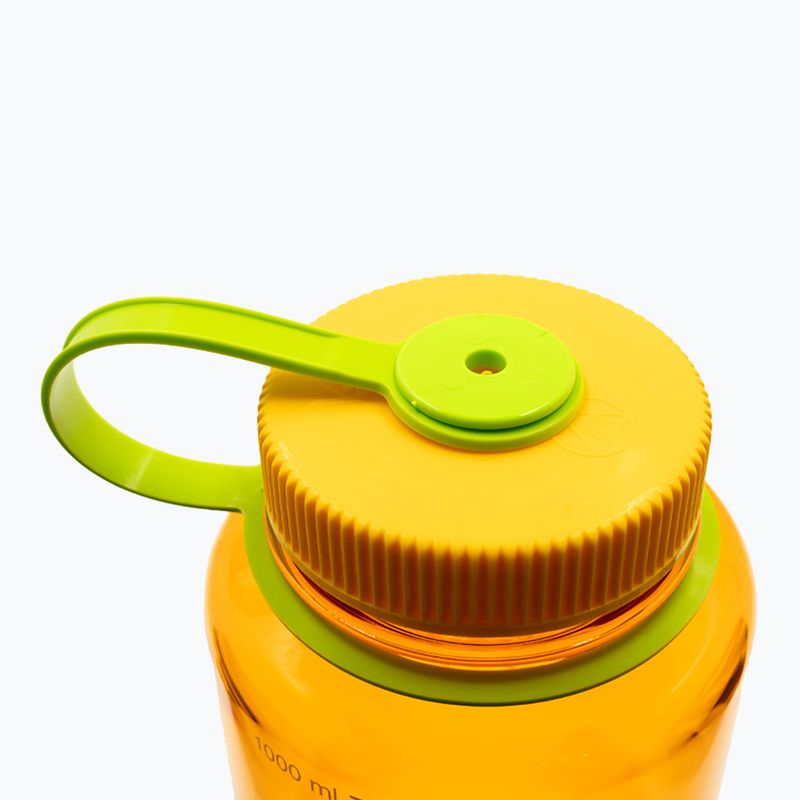 Nalgene Wide Mouth Sustain Reiseflasche 1000 ml Clementine 3