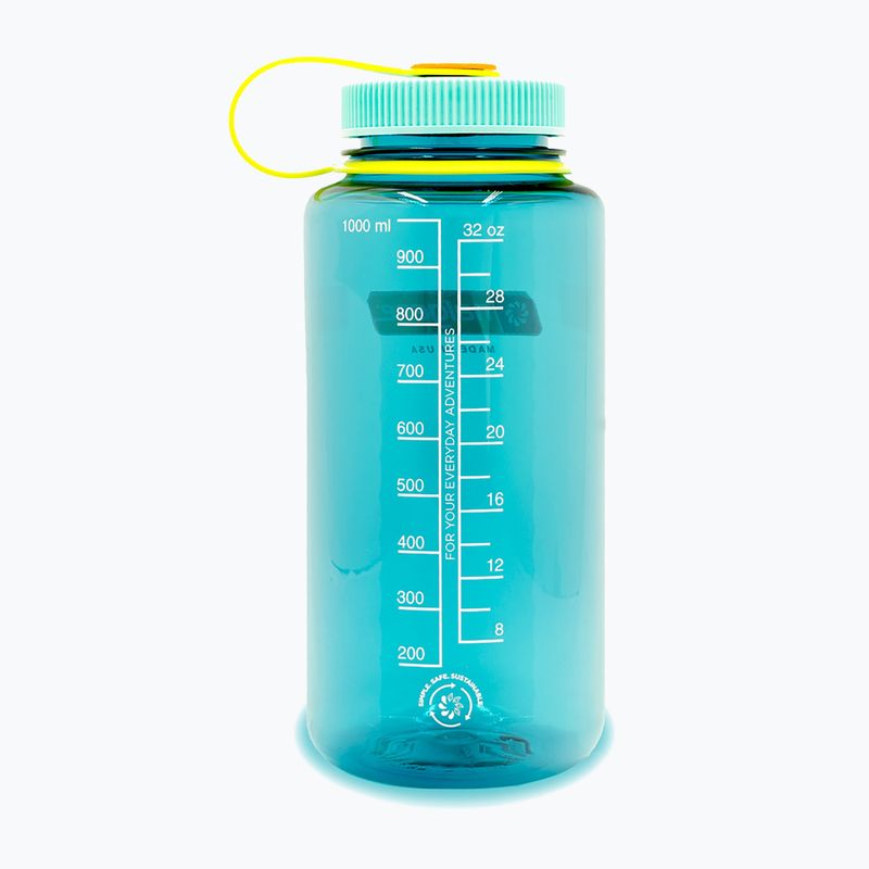 Nalgene Wide Mouth Sustain 1L blau Reiseflasche 2020-0432 2