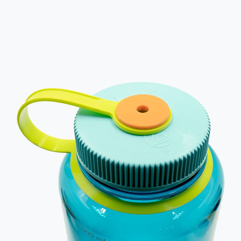Nalgene Wide Mouth Sustain 1L blau Reiseflasche 2020-0432